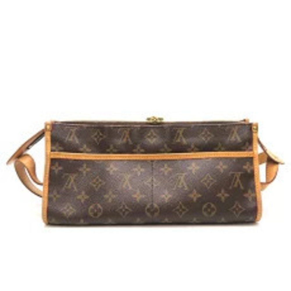 Louis Vuitton Popincourt Brown Long Handbag Monogram